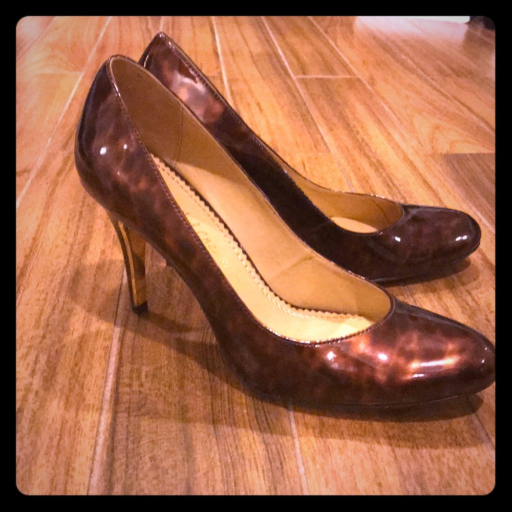 Jean-michel Cazabat Tortoise Shell Pumps